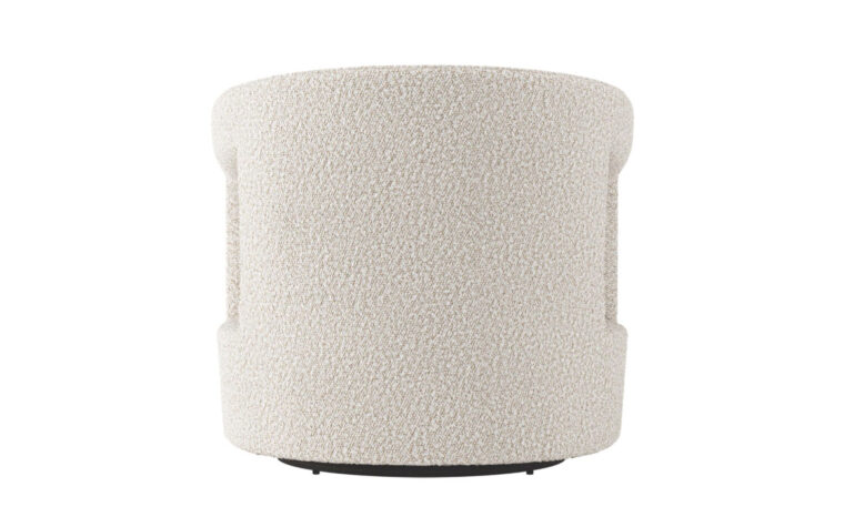 Alana swivel chair for living room by Bernhardt from behind