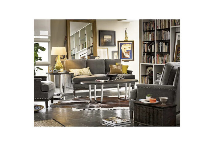 Dorchester chrome end table.