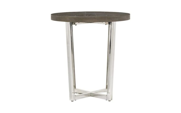Dorchester chrome end table.