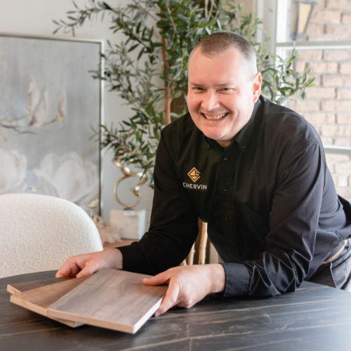 Jody from the furniture and decor team at our furniture showroom in Waterloo.