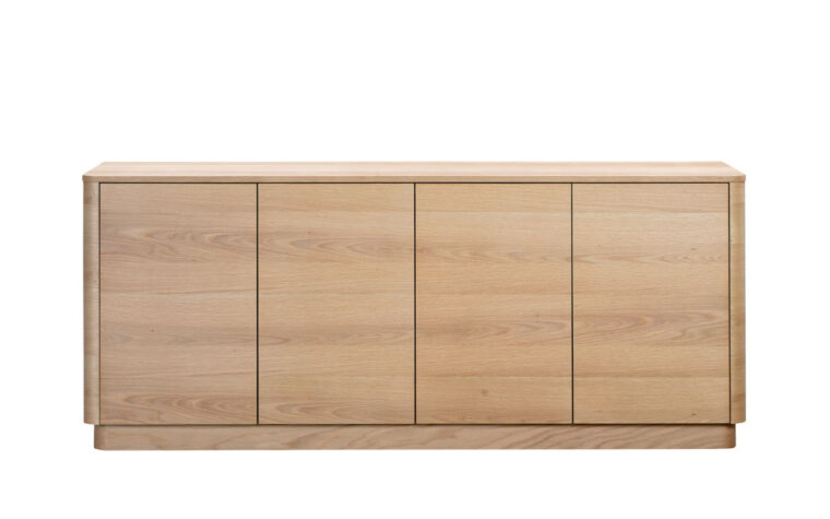 The Round Off Oak Sideboard by Moe's Home Furniture.