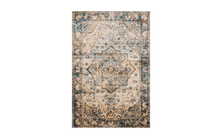 ISA-02 Oatmeal/Bark area rug by Loloi Rugs.