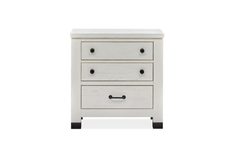 Harper Springs Farmhouse White Night Stand by Magnussen.