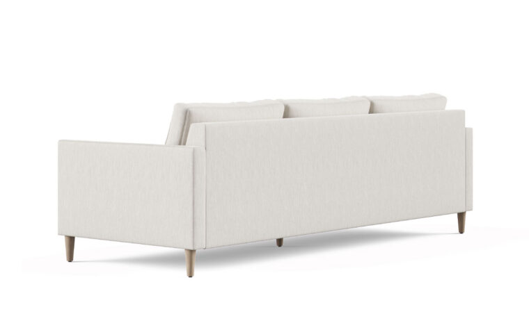 Tribeca mid-century modern sofa back side