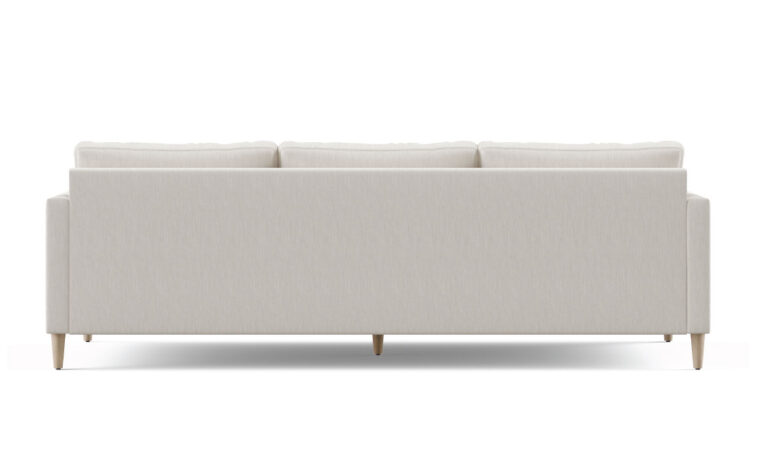 Tribeca mid-century modern sofa from behind