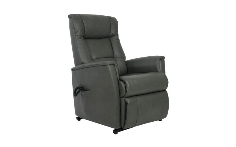 Memphis lift chair recliner from Fjords in grey leather