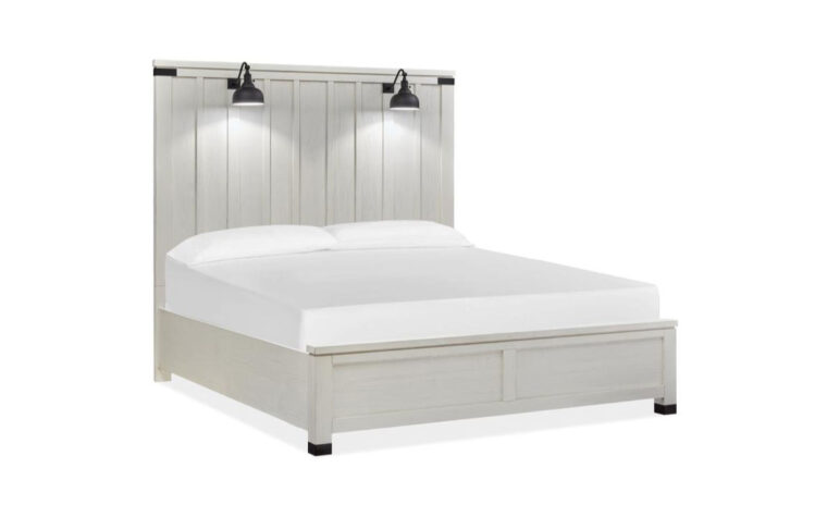 Harper Spirngs Farmhouse Queen Bed Frame and Headboard