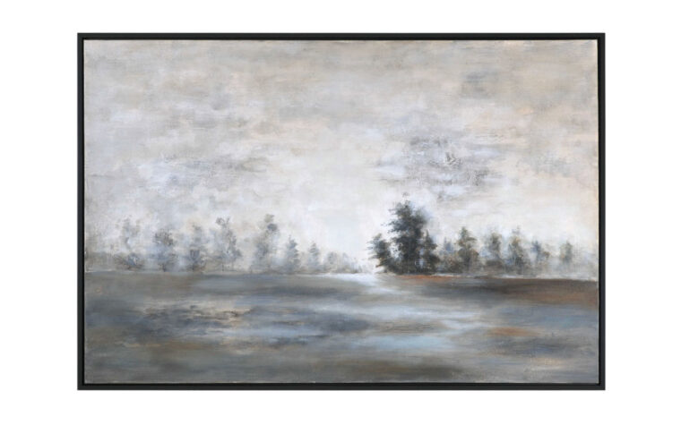 The Evening Mist Hand-Painted Canvas by Uttermost.