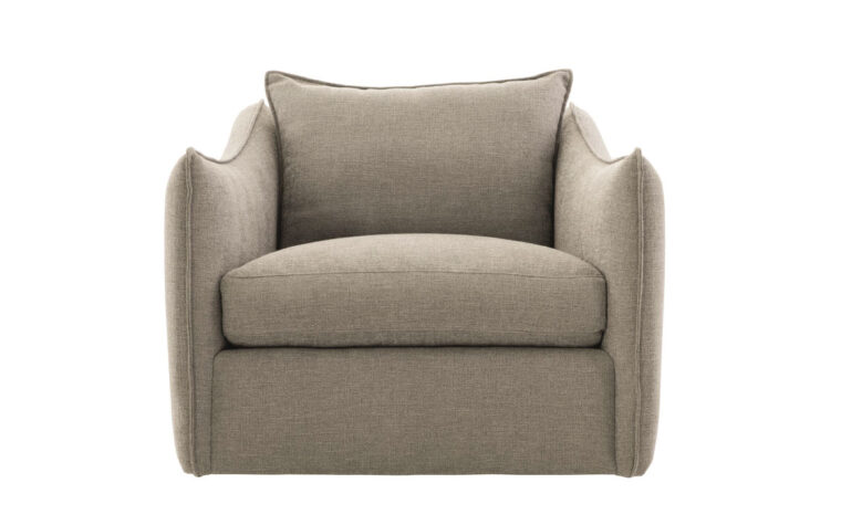 Joli Fabric Swivel Chair Canada