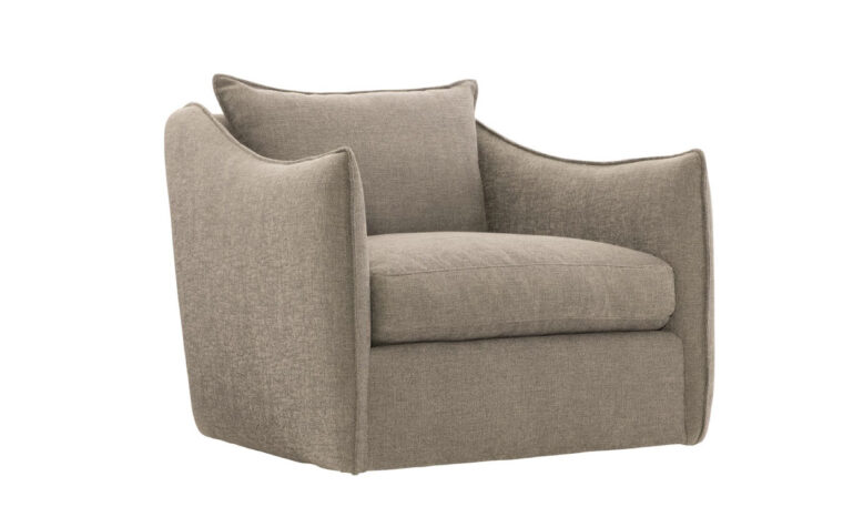 Joli Fabric Swivel Chair Canada