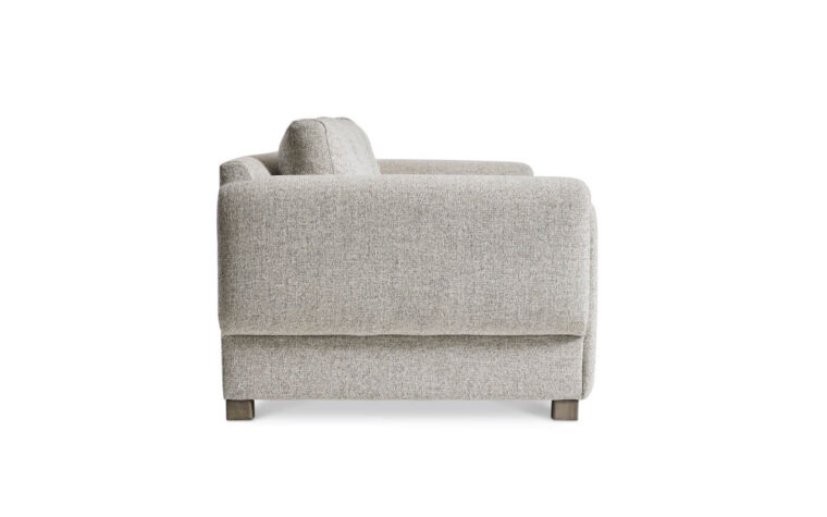Side arm view of the Tori Fabric Sofa by Bernhardt.