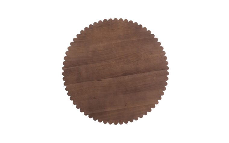 Table top of the Nomi oak cafe table