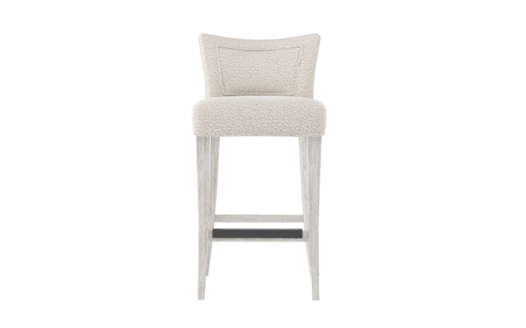 Giles Fabric Boucle Bar Stool from Bernhardt
