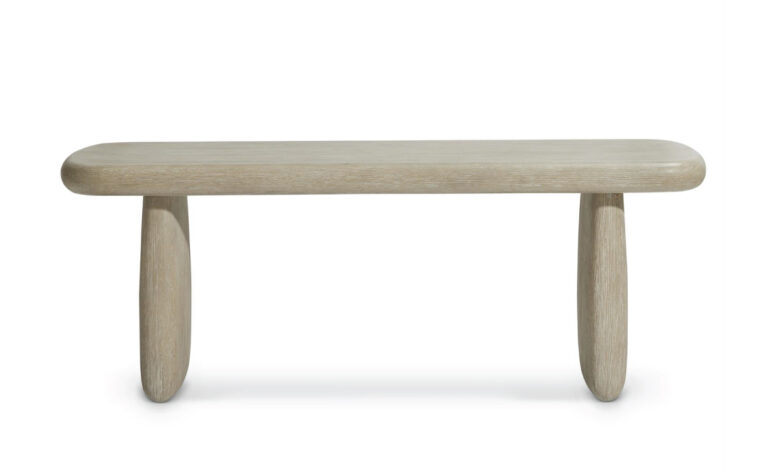Arcadia wood bench from bernhardt