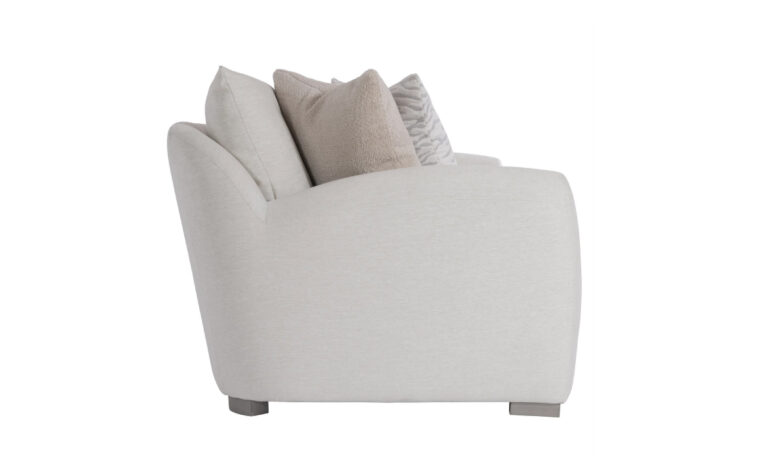 Curved arm of Asher sofa