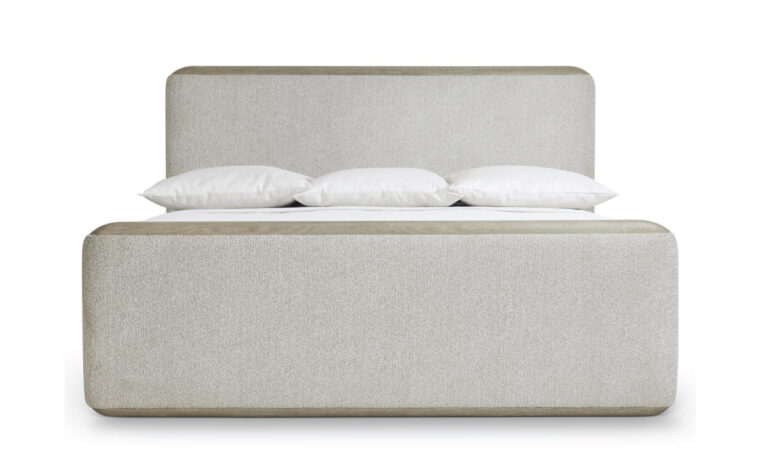Arcadia modern upholstered bed from Bernhardt