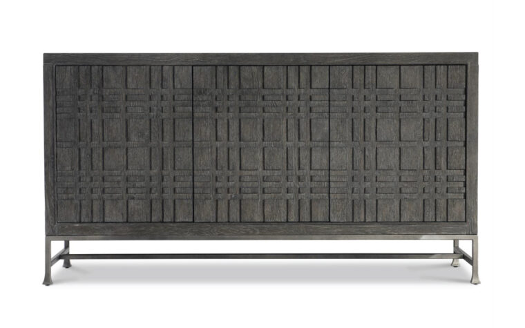 Geometric Buffet in black by Bernhardt