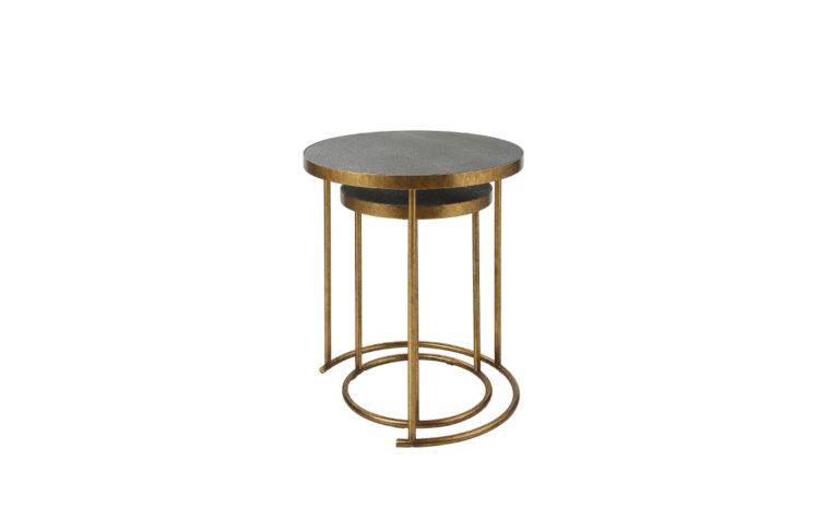 The Aragon Nesting Coffee Tables in Canada available at Chervin Furniture & Design