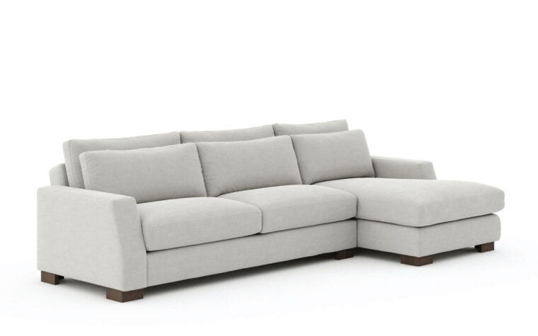 Canadian made sofa with chaise lounge