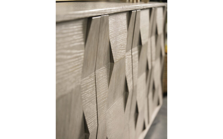 contemporary sideboard buffet door details