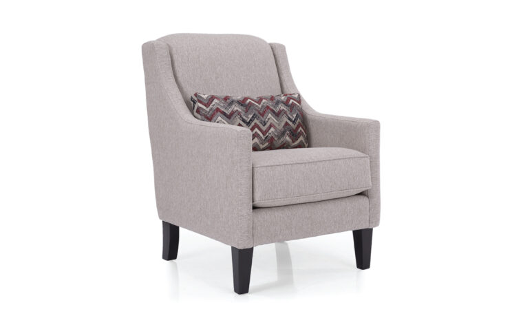 Canadian-Made fabric accent chair