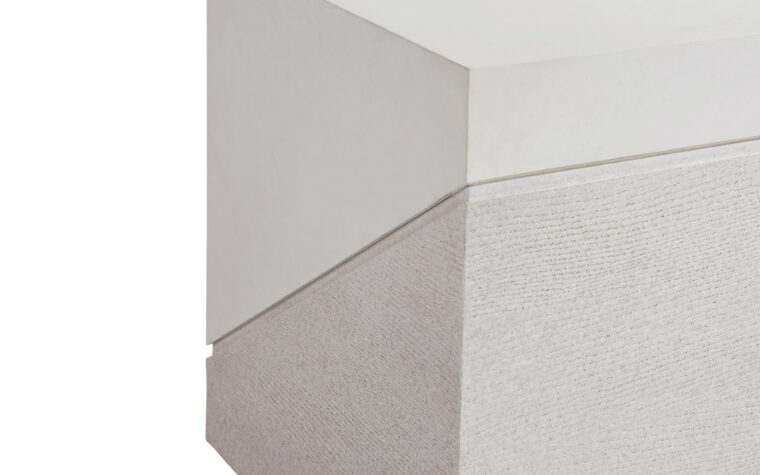 Ellison Square Side Table from Bernhadt texture details
