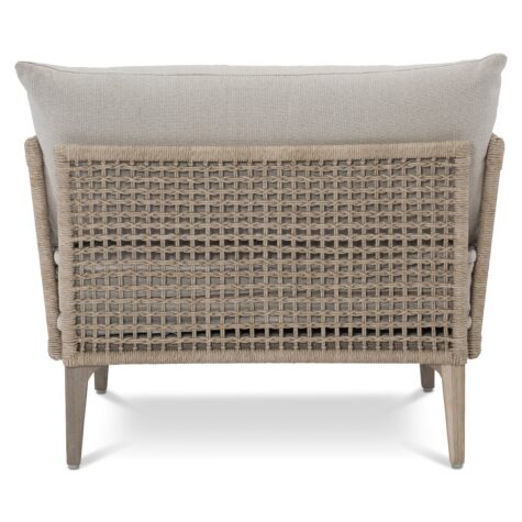 back view of the catalonia outdoor chair by bernhardt
