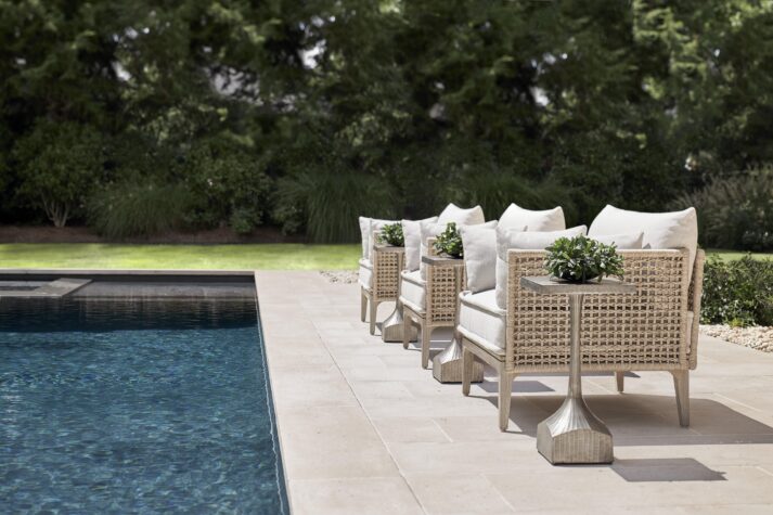 3 catalonia outdoor chair beside a pool