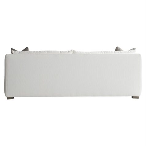 back view of the outdoor sofa solana by bernhardt
