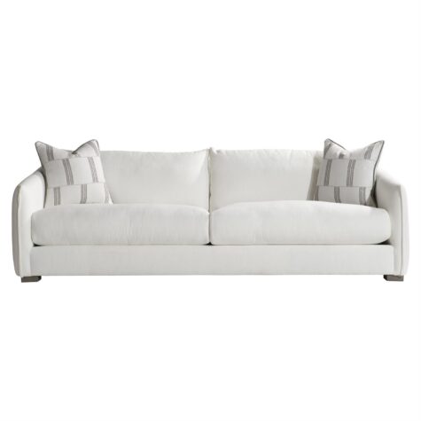 front view of the outdoor sofa solana by bernhardt