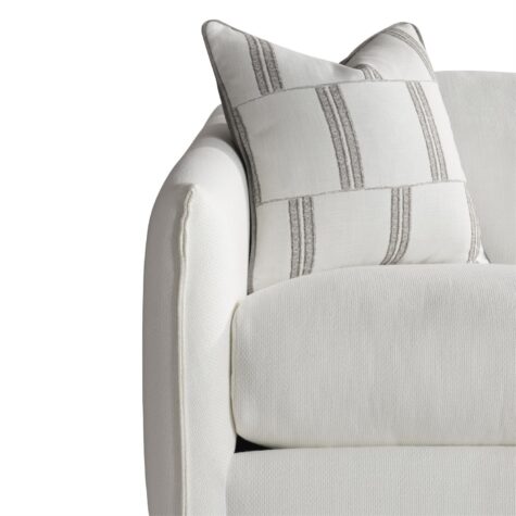 solana sofa from bernhardt detailed arm shot