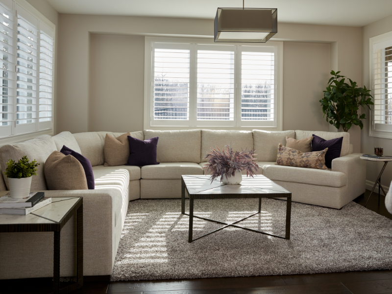 Custom lounge seating furnishings provided by Chervin design services in Waterloo, Ontario.