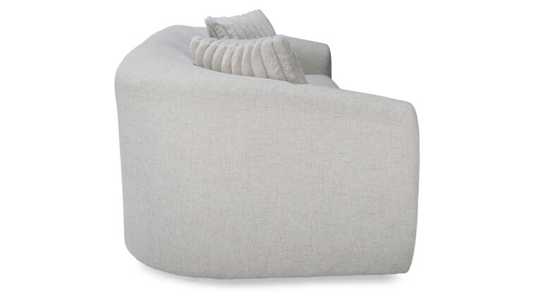 Curved Rounded Back Sofa made in Canada