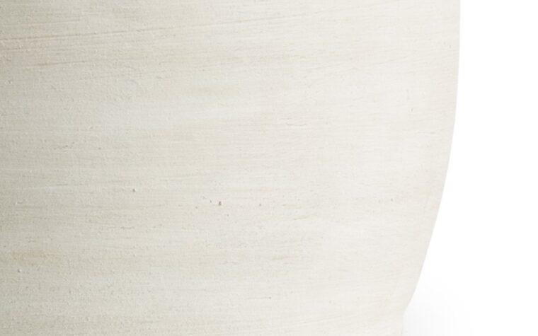 a close up of the finish of the regina table lamp