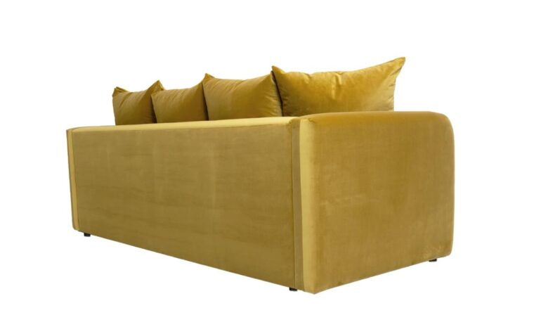 Canadian made contemporary fabric sofa back from Van Gogh Designs