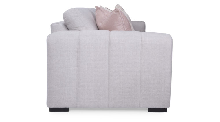 Sofa with Channel Tufted Arms and modern style